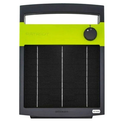 New patriot sg1000 solarguard 1000 solar powered fence charger made for 40 miles or 140 acres of electric fencing