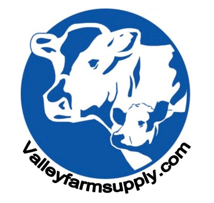 Logo for Valley Farm Supply Speedrite, Patriot electric fence, Tru-Test Cattle Scales