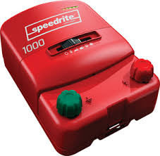 SPEEDRITE 1000 ELECTRIC FENCE ENERGIZER | 10 MILE / 40 ACRE | DUAL POWERED | FREE U.S.A. SHIPPING AND FENCE TESTER - Speedritechargers.com