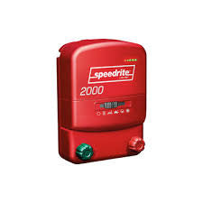 SPEEDRITE 2000 DUAL POWERED 110V/12V ENERGIZER | 2 JOULE | FREE U.S.A. SHIPPING AND FENCE TESTER - Speedritechargers.com