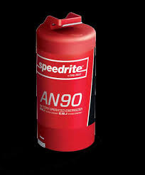 Red Speedrite AN90 electric fence charger