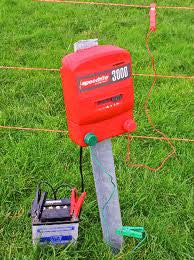 CASE OF 5 SPEEDRITE 3000 DUAL POWERED 110V/12V ENERGIZERS | 3 JOULE | FREE U.S.A. SHIPPING AND FENCE TESTER - Speedritechargers.com