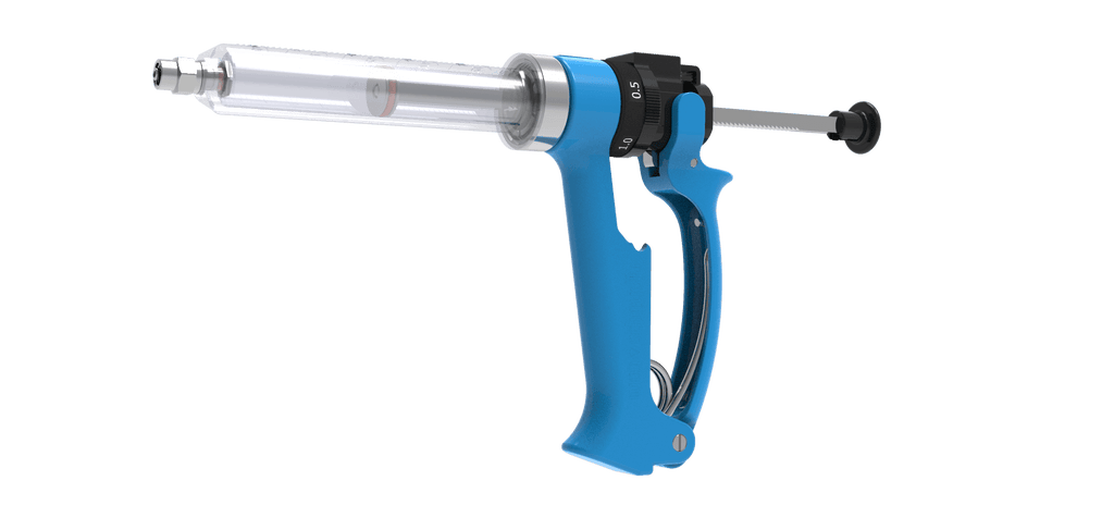 Buy Here! 50 mL Datamars Metal Semi-Automatic Syringe Injector ...