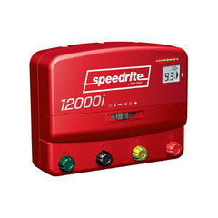 SPEEDRITE 12000i + REMOTE | DUAL POWERED 110V/12V ENERGIZER | 12 JOULE | FREE U.S.A. SHIPPING AND FENCE TESTER - Speedritechargers.com