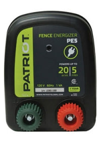 PATRIOT PE 5 110V AC POWERED FENCE CHARGER, 5 MILE / 20 ACRE | FREE SHIPPING - Speedritechargers.com
